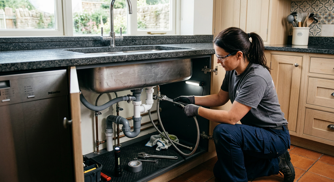 installation plomberie cuisine Herblay 95